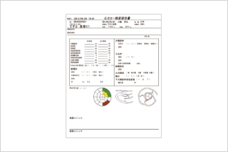 Web報告書画面